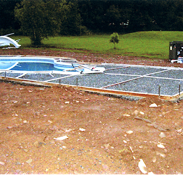 In Ground Pool Installation