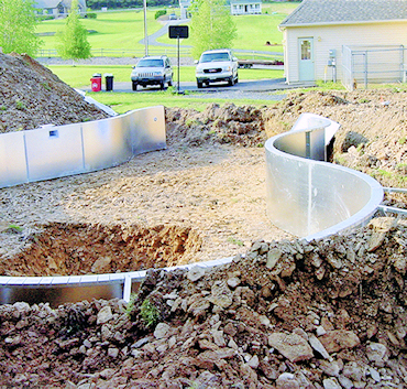 In Ground Pool Installation