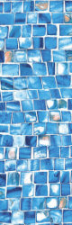 Inground Liners Borderless / Azure Mosaic