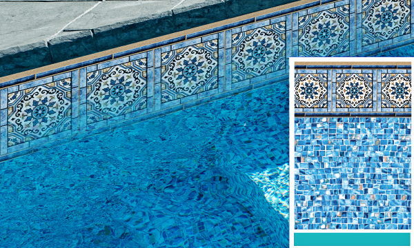 Aqua Gothic Gem | Azure Mozaic