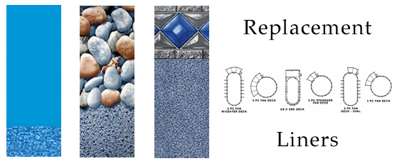 Above Ground Pool Beaded/UniBead Liners - 30'