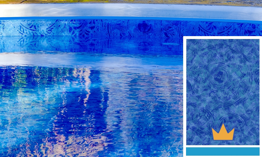 MEDIUM Medallion Embossed Borderless